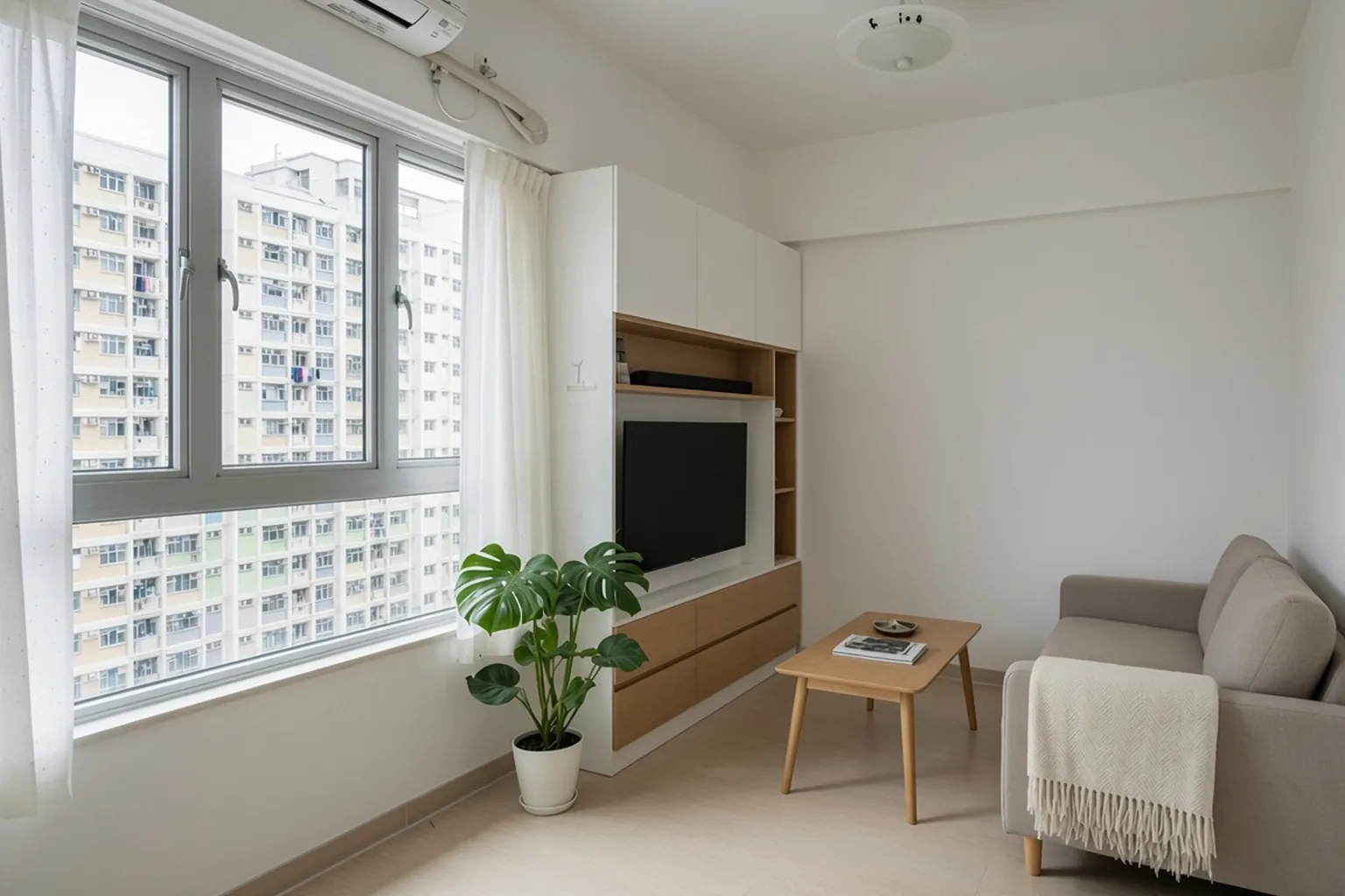 居屋 北歐風客廳 完工